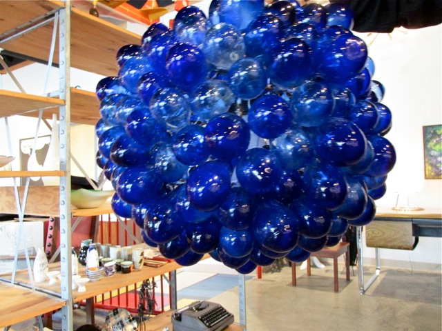 Verner Panton Style Blown Teardrops Pendant