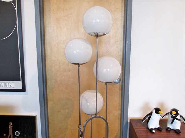 Lightolier Chrome Floor Lamp