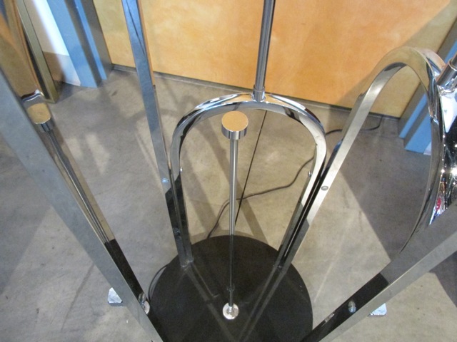 Lightolier Chrome Floor Lamp