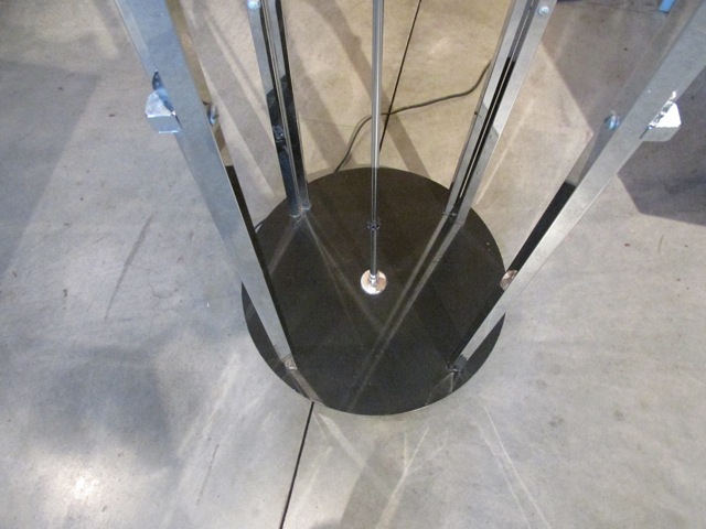 Lightolier Chrome Floor Lamp