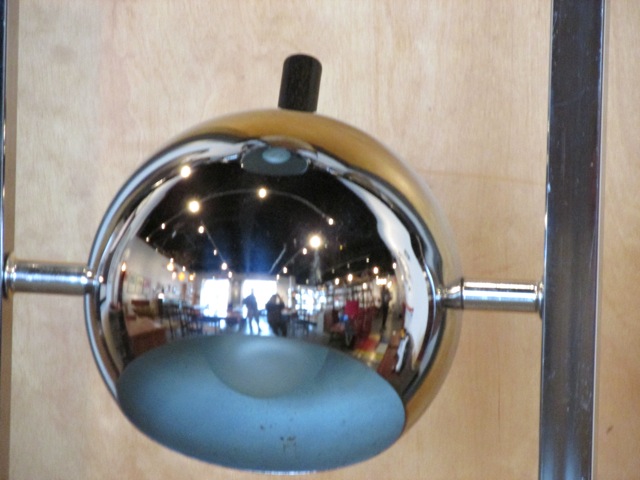 Lightolier Chrome Floor Lamp