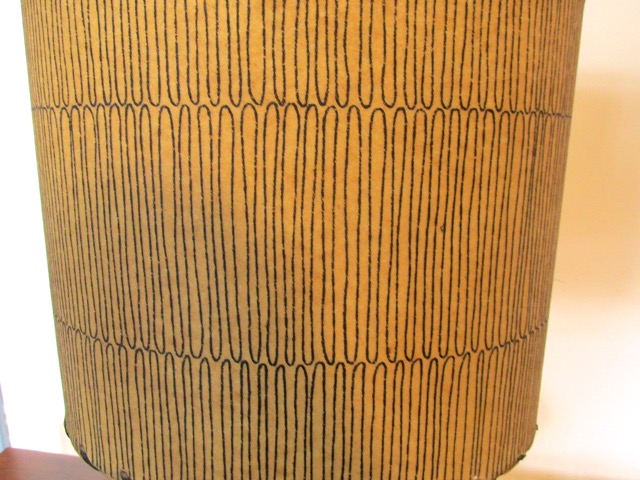 Parchment & Black Ceramic Lamps