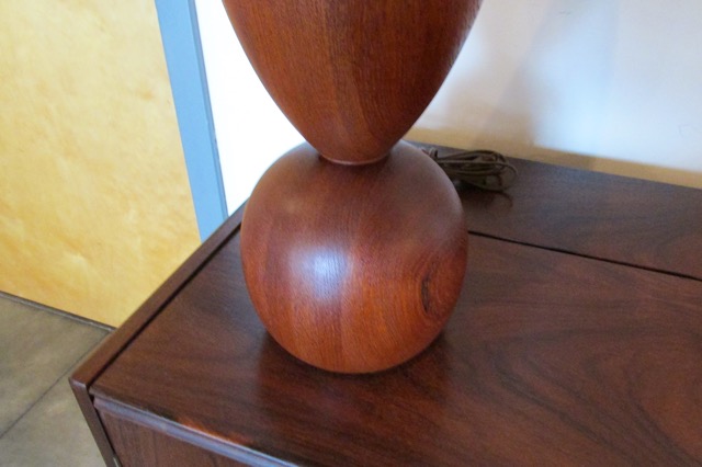 Danish Teak Table Lamp