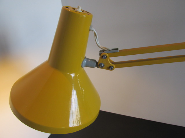 Danish Pop Yellow Angle Poise Desk Lamp