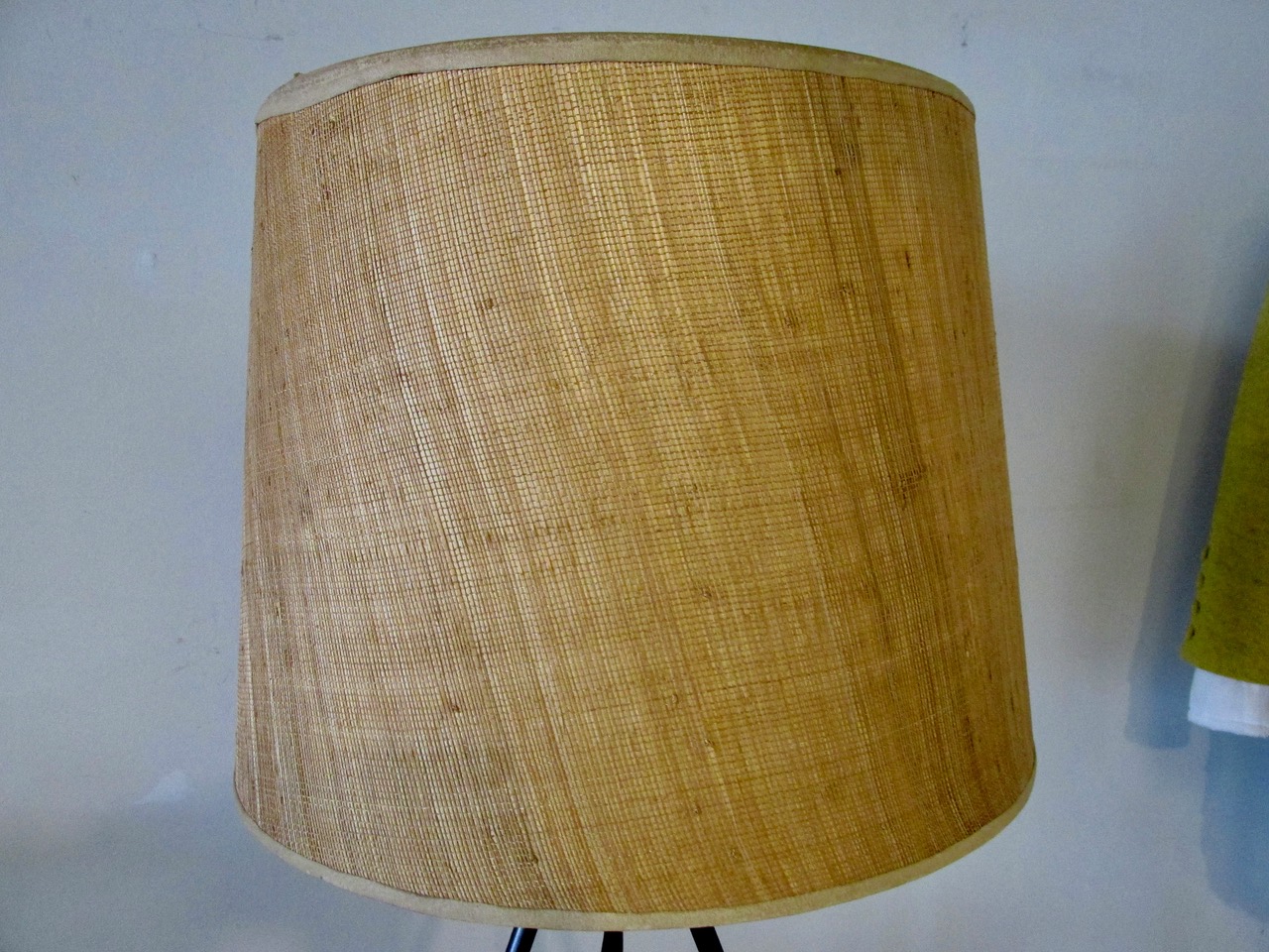 French Iron Tripod Floor Lamp