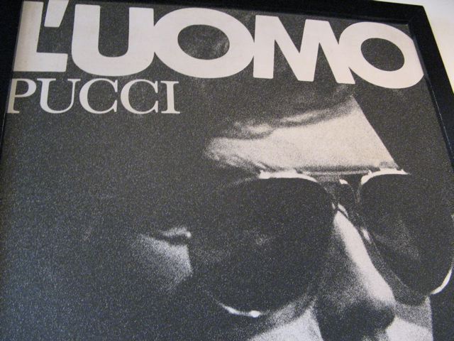 Pucci Advertising Poster