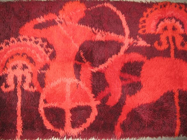 Red Shag Runner