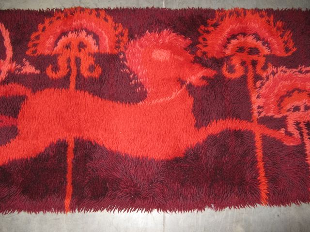 Red Shag Runner
