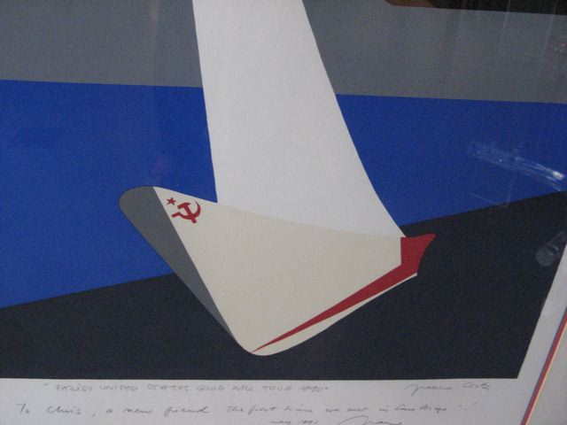 First United States Goodwill Tour Serigraph