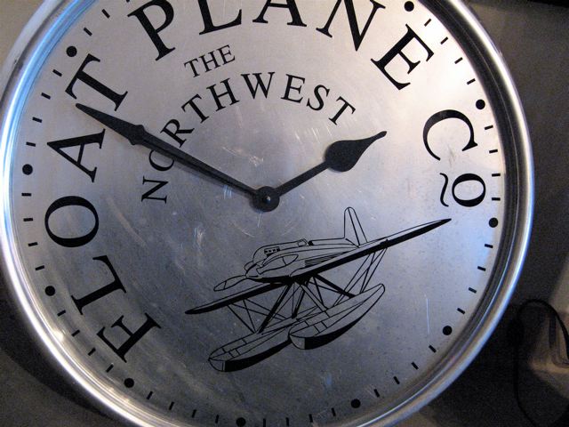 Aluminum Wall Clock 