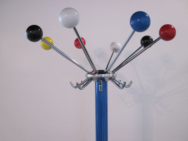 French Steel Coat Rack