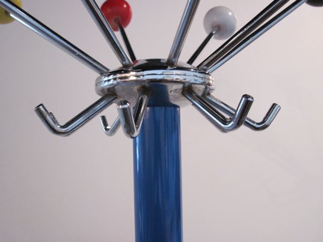 French Steel Coat Rack