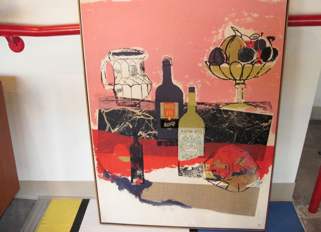 Abstract Modern Collage Painting