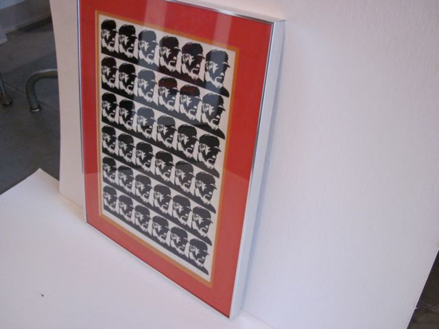 Warhol Style Hemingway Multiple Image Serigraph