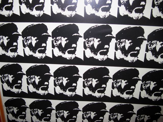 Warhol Style Hemingway Multiple Image Serigraph