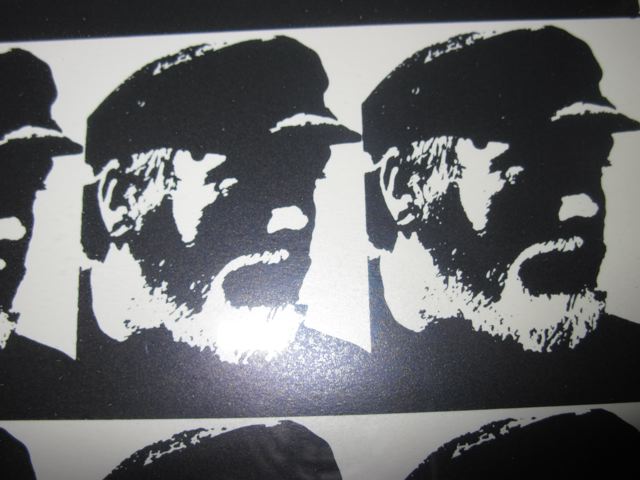 Warhol Style Hemingway Multiple Image Serigraph