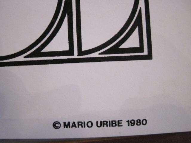 Marilyn Monroe Serigraph by Mario Uribe