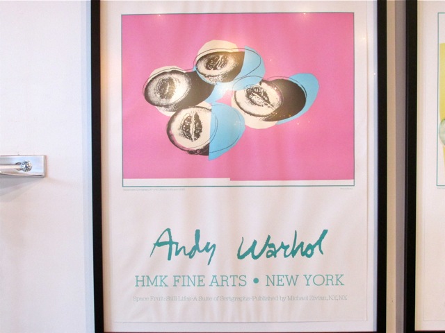 Andy Warhol <em>Space Fruit</em> Serigraphs
