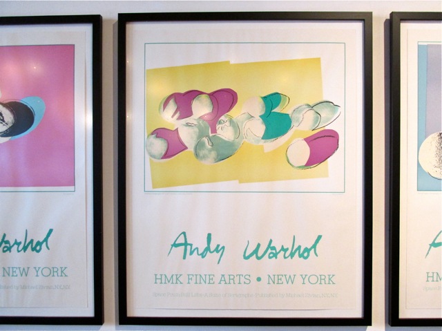 Andy Warhol <em>Space Fruit</em> Serigraphs