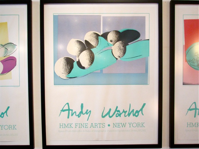 Andy Warhol <em>Space Fruit</em> Serigraphs