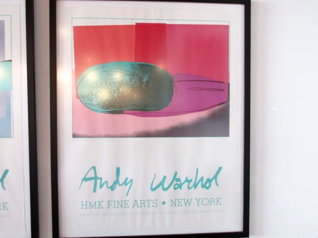 Andy Warhol <em>Space Fruit</em> Serigraphs