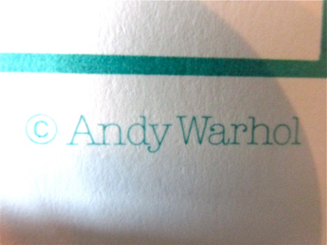 Andy Warhol <em>Space Fruit</em> Serigraphs
