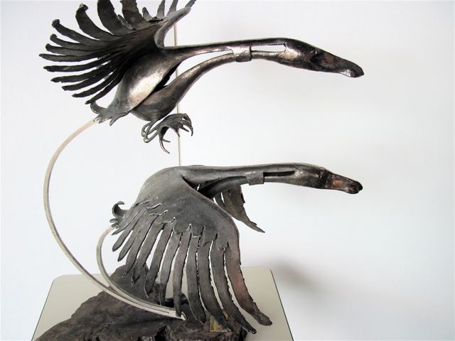 Giachetti Puccio's <em>Geese In Flight</em>