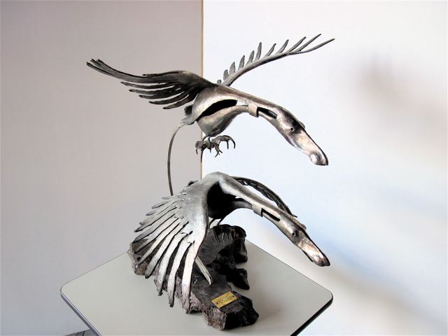 Giachetti Puccio's <em>Geese In Flight</em>