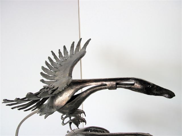 Giachetti Puccio's <em>Geese In Flight</em>