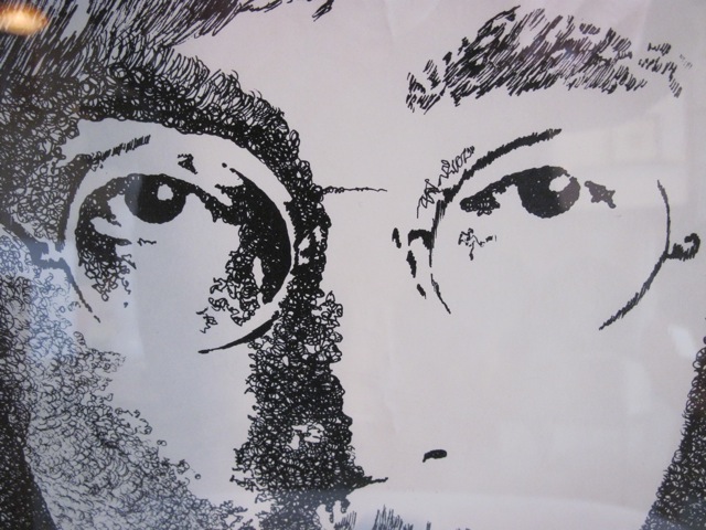 John Lennon <em>Silent Vigil</em> Litho