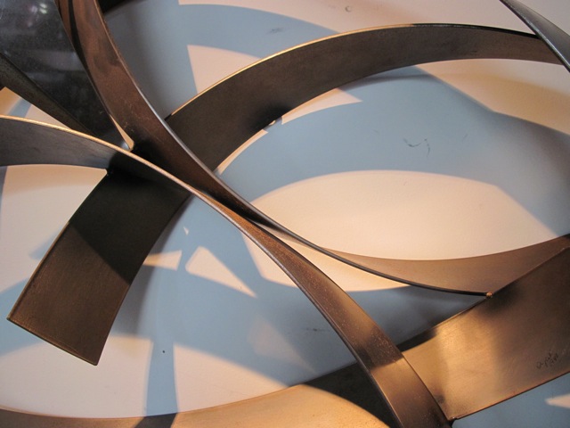 Curtis Jere Abstract Metal Wall Sculpture