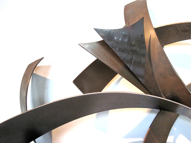 Curtis Jere Abstract Metal Wall Sculpture