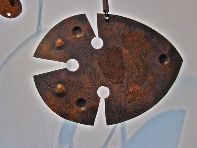 Danish Copper & Enamel <em>Fish</em> Mobile