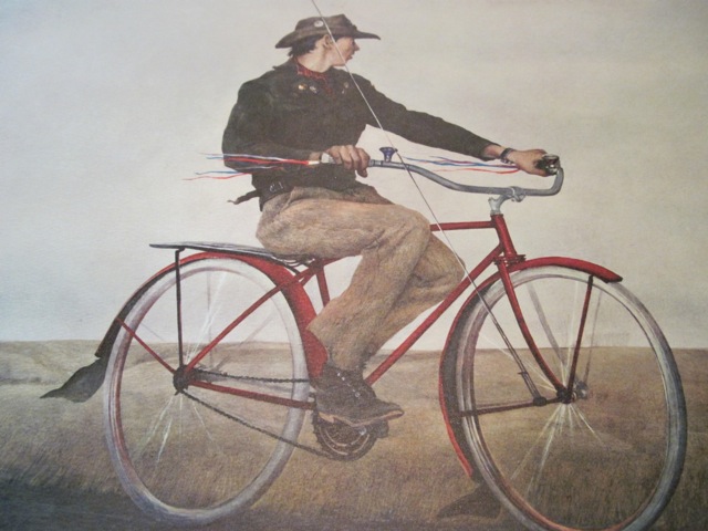 Andrew Wyeth <em>Young America</em> Litho