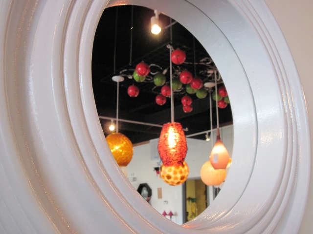 Double Ring Lacquer Mirror