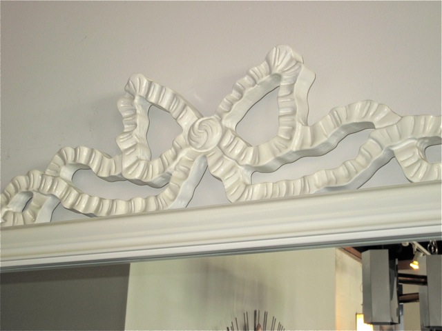 Lacquer Wood Mirror