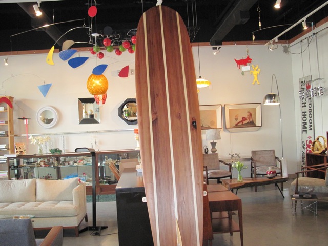 California Artist Brian Lopez  Surfboard & Stand