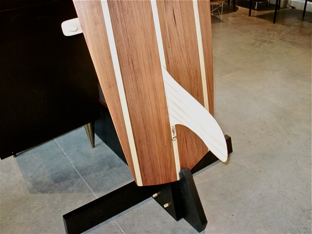 California Artist Brian Lopez  Surfboard & Stand