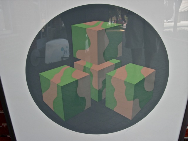 Marko Spalatin Serigraph <em>Cube Figure VI</em>