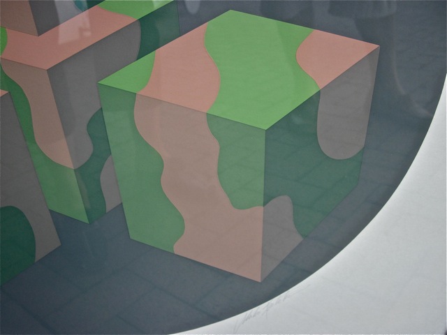 Marko Spalatin Serigraph <em>Cube Figure VI</em>