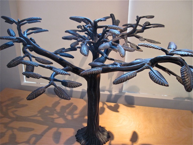Bertoia Style Bronze Trees
