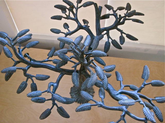 Bertoia Style Bronze Trees