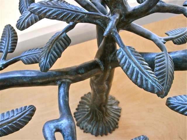 Bertoia Style Bronze Trees