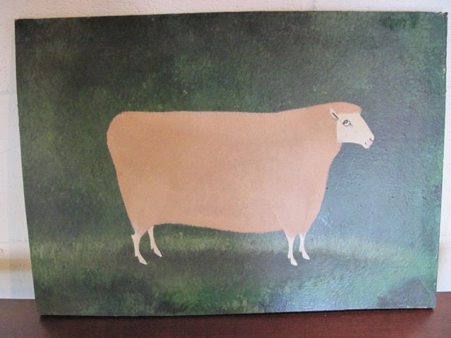 Paul N. Kitchin Sheep & Pig Paintings