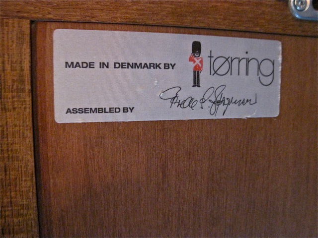 Danish Teak Mirror