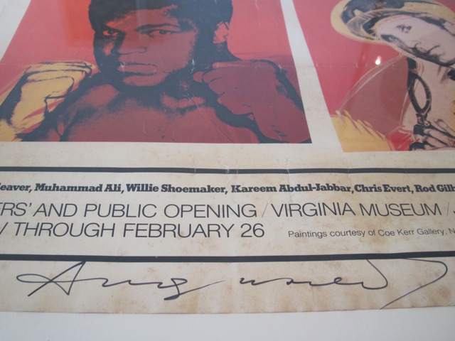 Andy Warhol <em>Athletes</em> Offset Litho