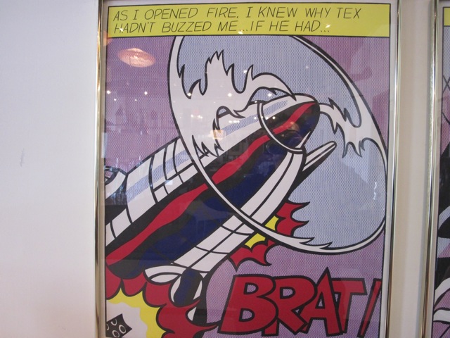 Roy Lichtenstein Triptych <em>As I Opened Fire...</em>