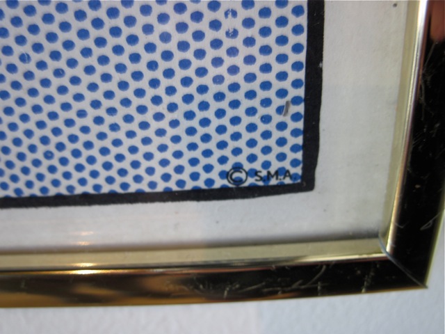 Roy Lichtenstein Triptych <em>As I Opened Fire...</em>
