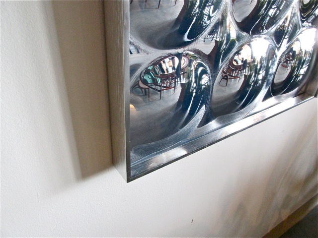Verner Panton Style Op Art Bubble Mirrors