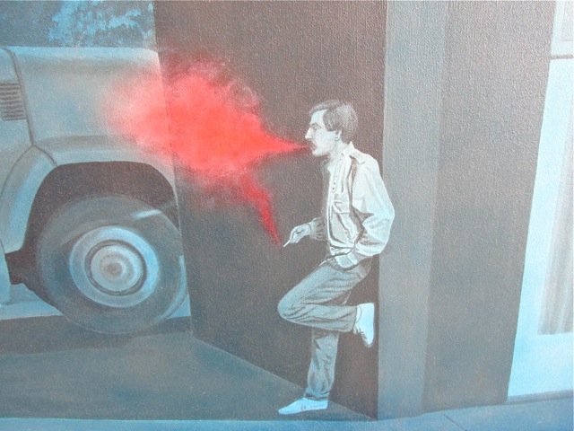 Rodney Adams <em>Dirty Air</em> Painting